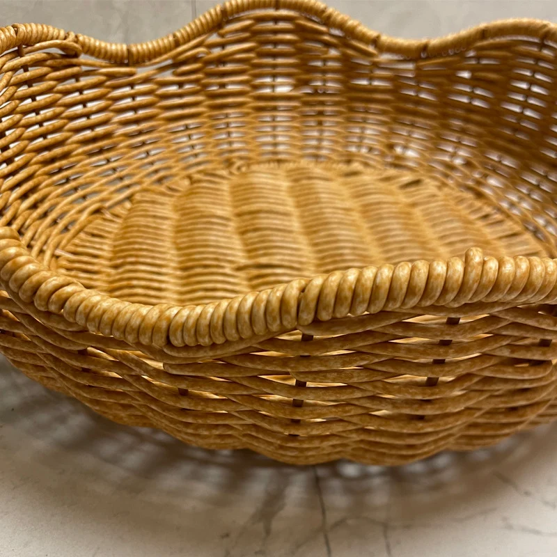 Decorative Woven Serving Basket Stornfield