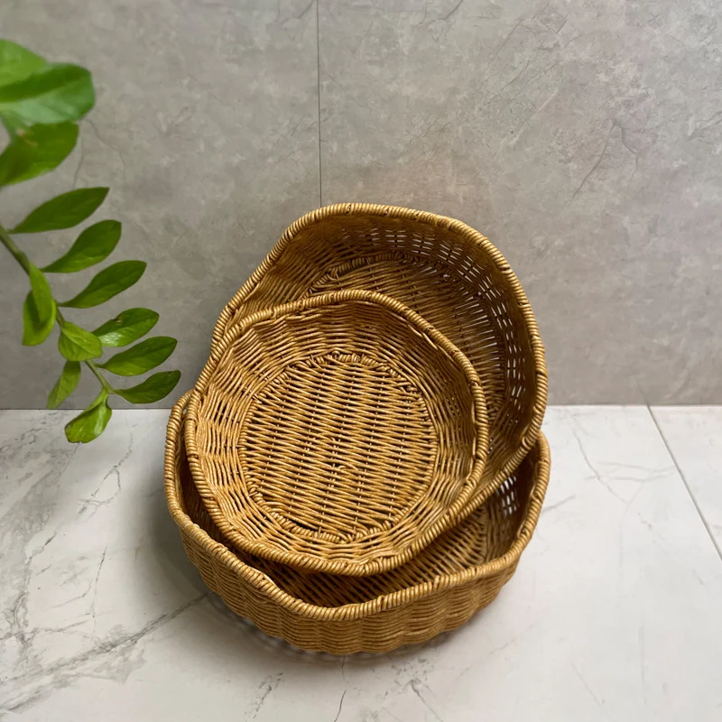 Decorative Woven Serving Basket Stornfield