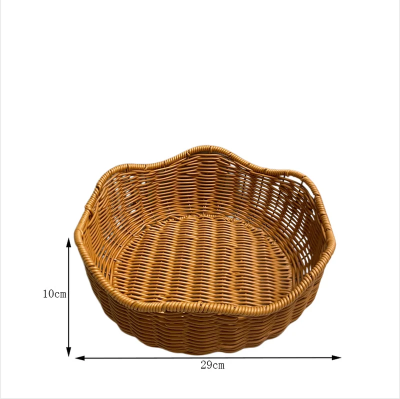Decorative Woven Serving Basket Stornfield