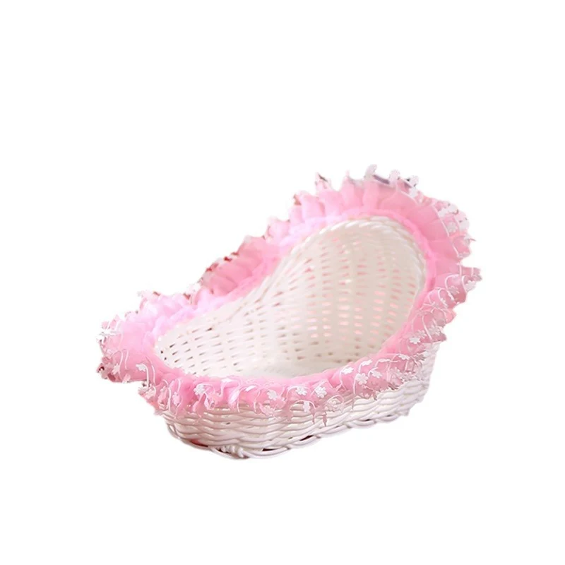 Decorative Woven Lace Basket Stornfield