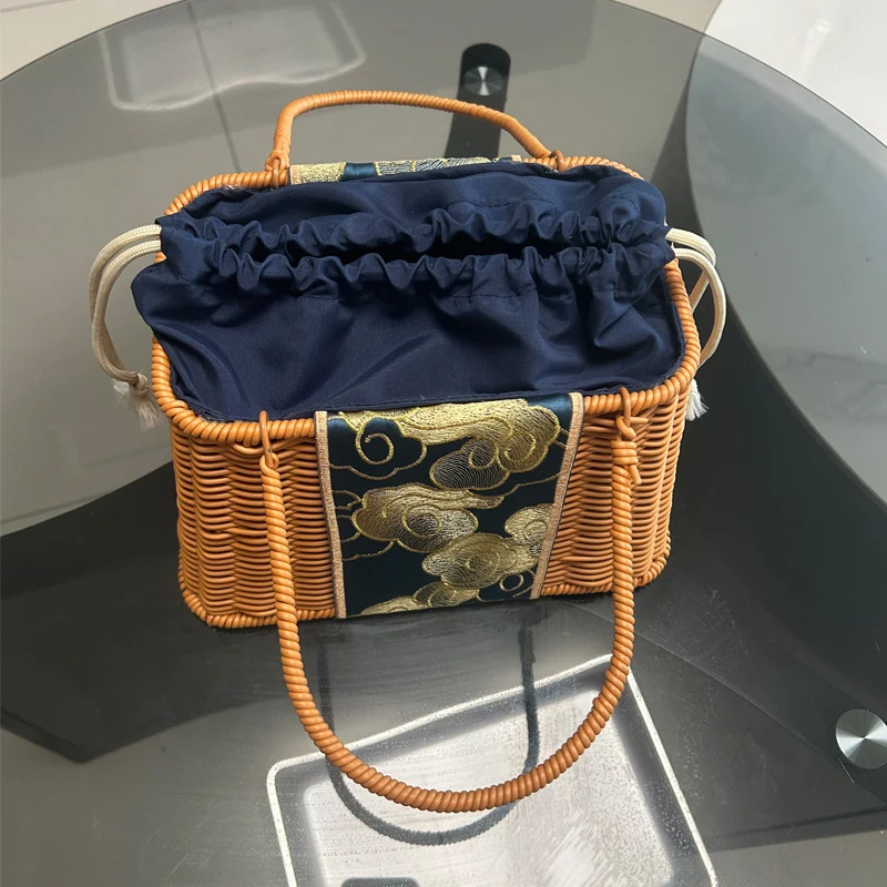 Decorative Woven Handcrafted Basket Stornfield