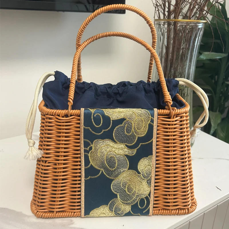 Decorative Woven Handcrafted Basket Stornfield