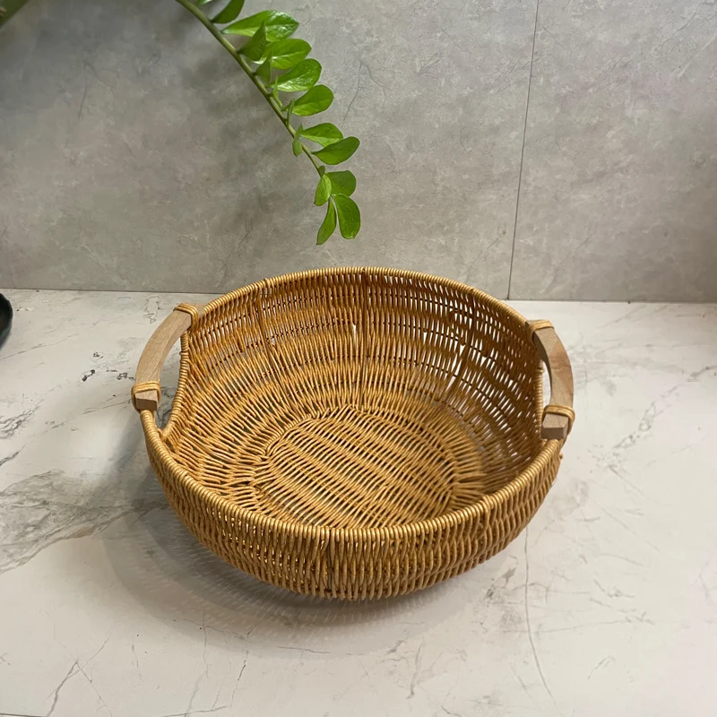 Decorative Wicker Storage Basket Stornfield