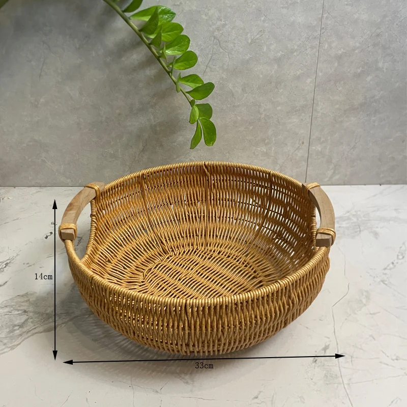 Decorative Wicker Storage Basket Stornfield