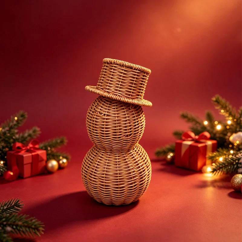 Decorative Wicker Nesting Basket Set Stornfield