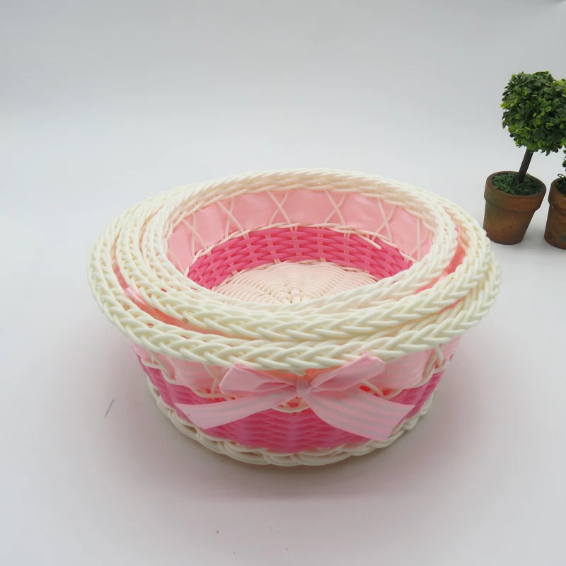 Decorative Oval Woven Storage Basket Stornfield