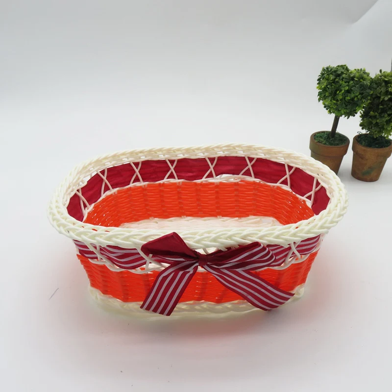 Decorative Oval Woven Storage Basket Stornfield
