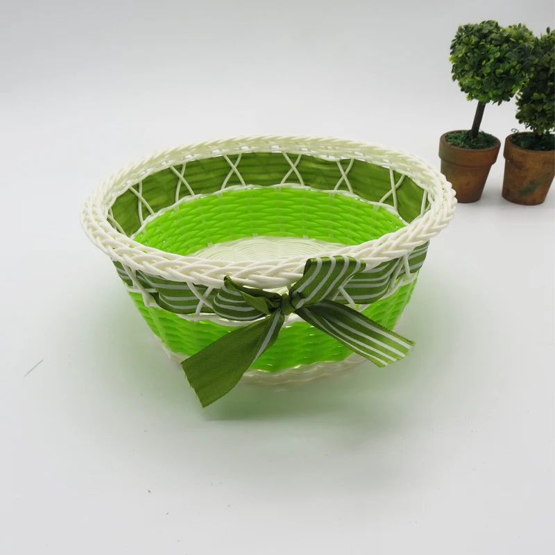 Decorative Oval Woven Storage Basket Stornfield