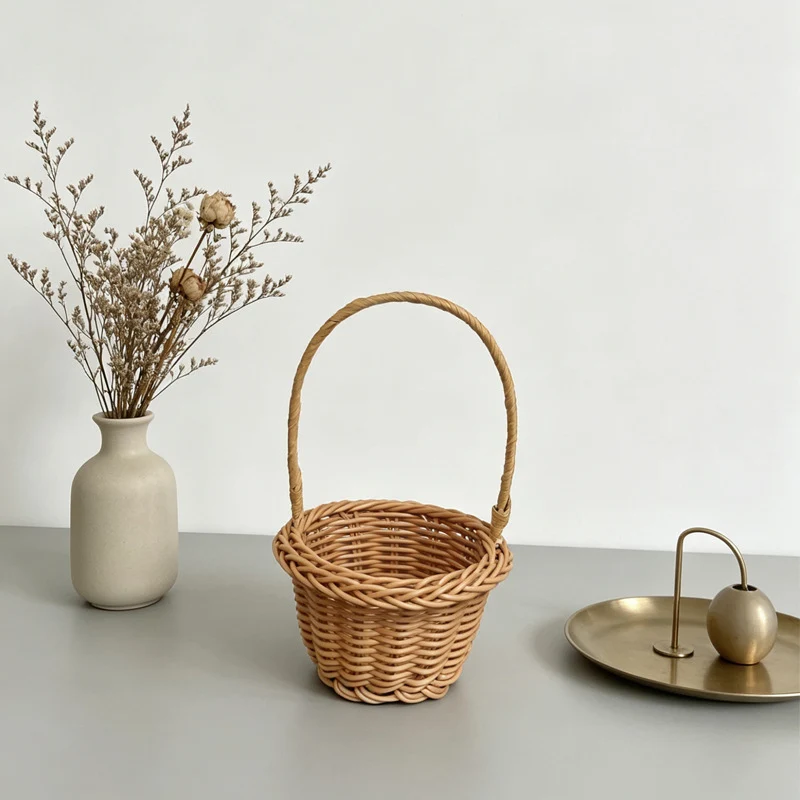 Decorative Miniature Woven Basket Stornfield