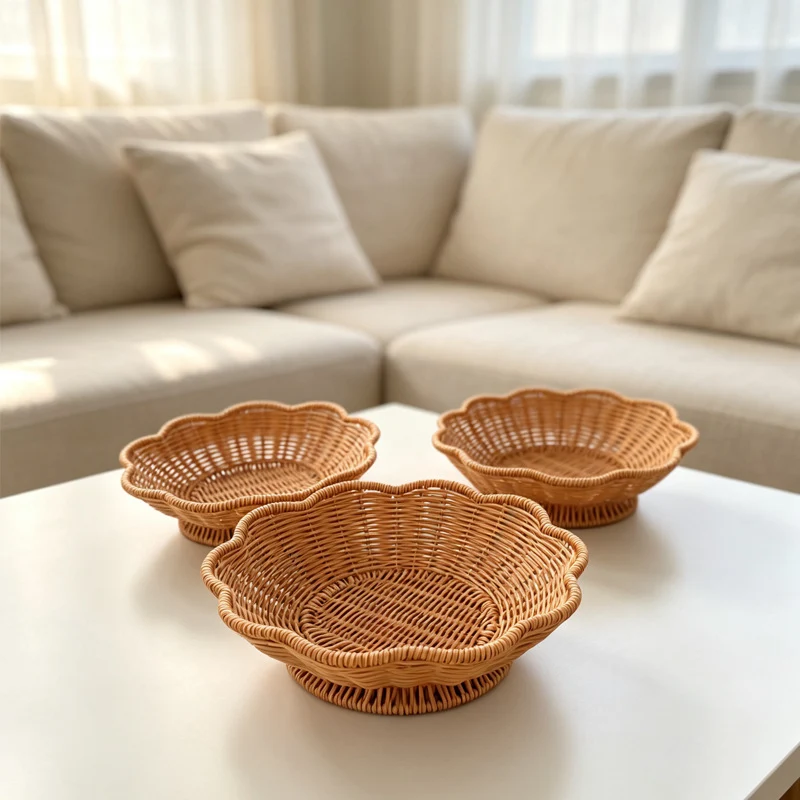 Decorative Floral Woven Table Stornfield