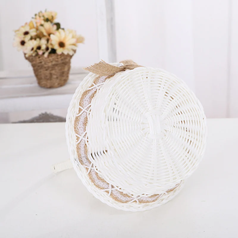 Decorative Floral Woven Basket Set Stornfield