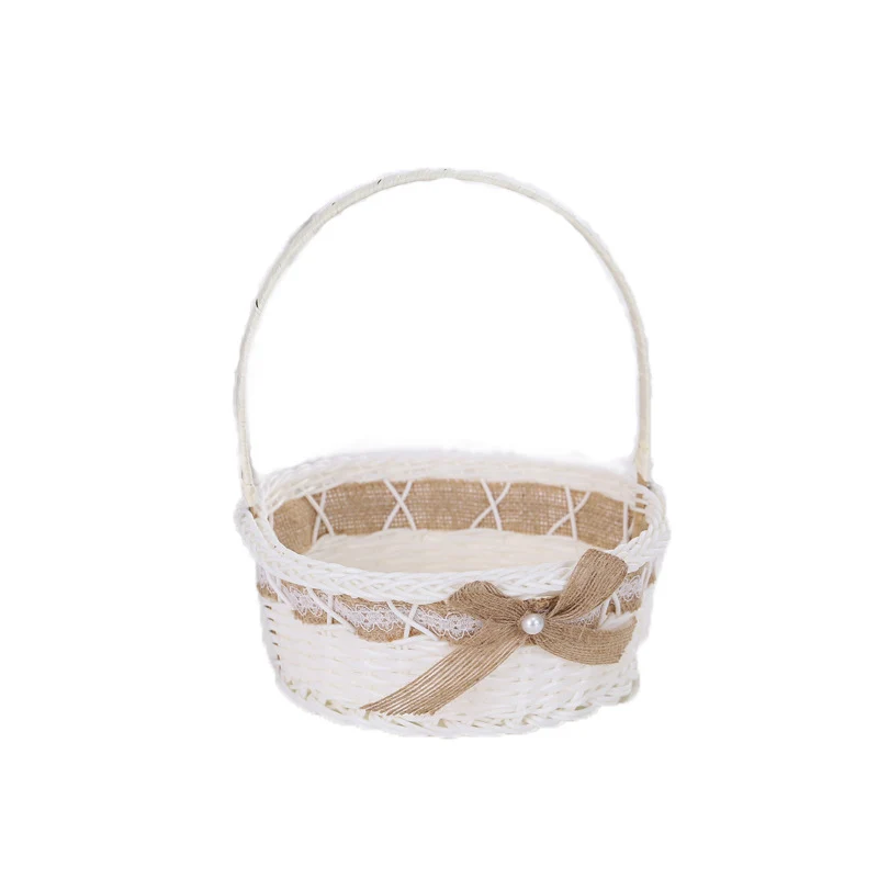 Decorative Floral Woven Basket Set Stornfield