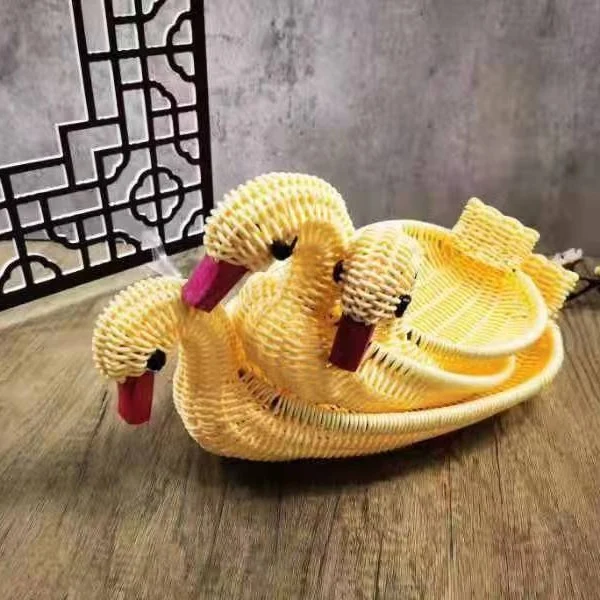 Cute Bunny-Shaped Woven Storage Basket Stornfield