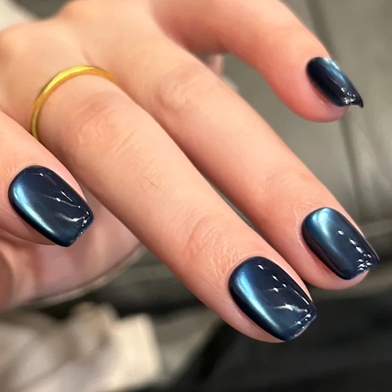 Glossy Gel Press-On Nails Stornfield