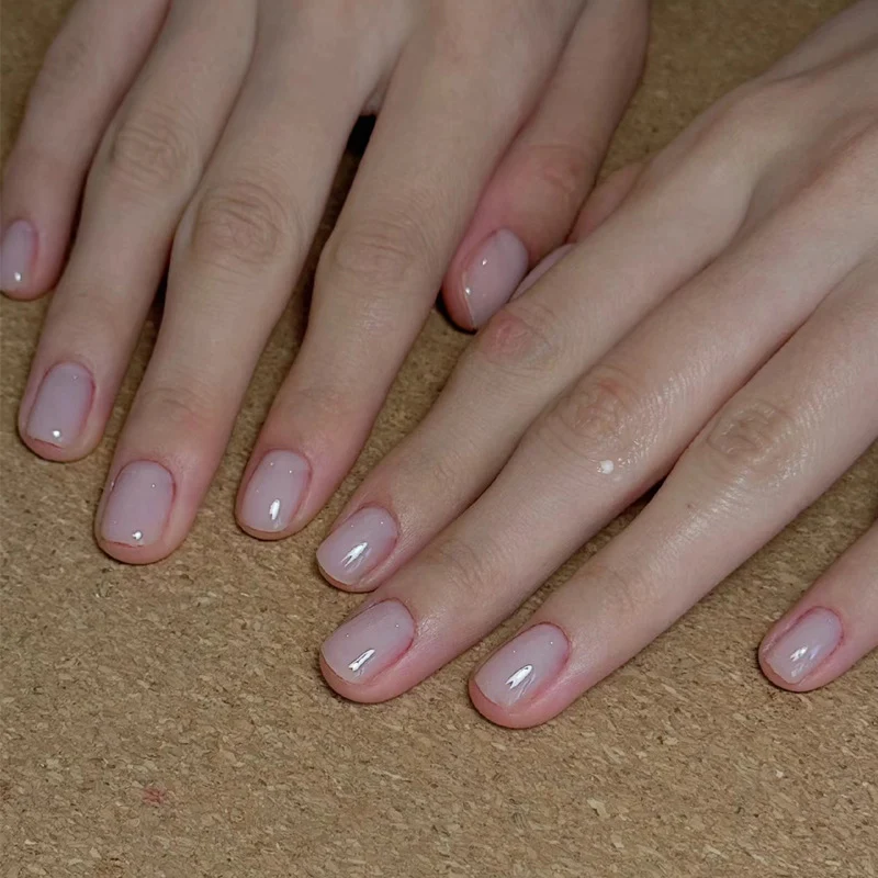 Glossy Decorative Press-On Nails Set Stornfield