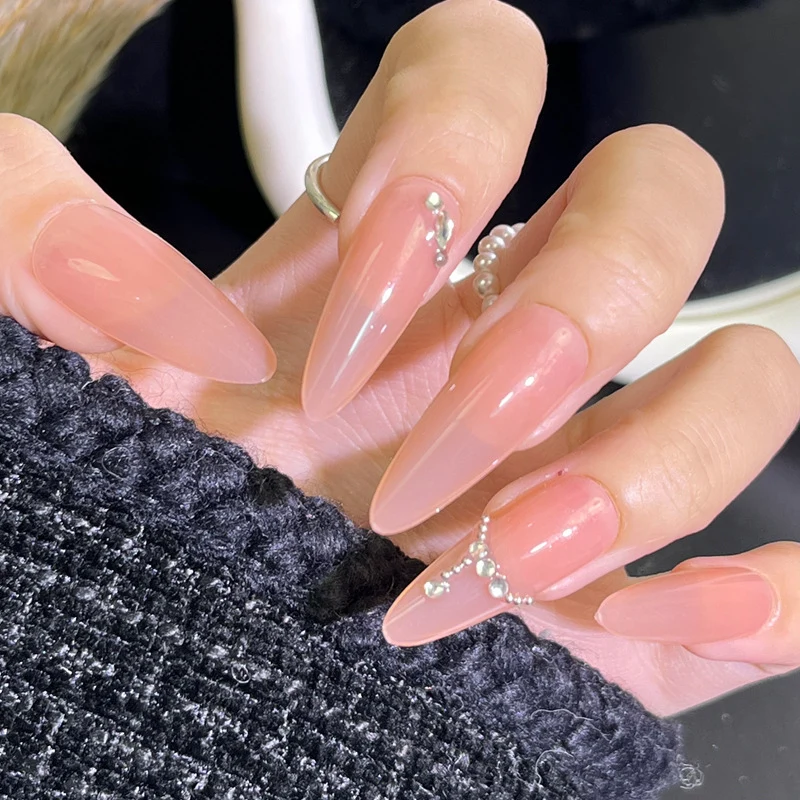Glamorous Rhinestone Nail Art Stornfield