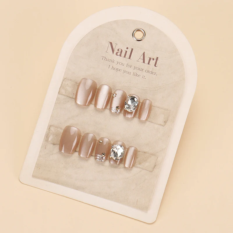 Glamorous Rhinestone Nail Art Stornfield