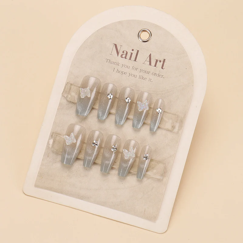 Glamorous Rhinestone Nail Art Stornfield
