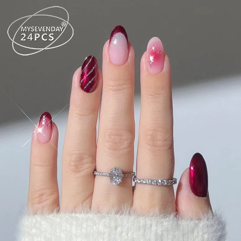 Glamorous Press-On Nail Set Stornfield