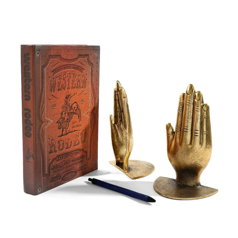 Dekorative Hand-förmige Buchstützen