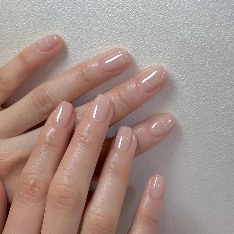 Glamorous Glittery Stiletto Press-On Nails Stornfield