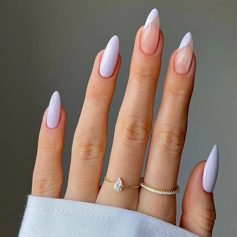 Glamorous Glittery Stiletto Press-On Nails Stornfield