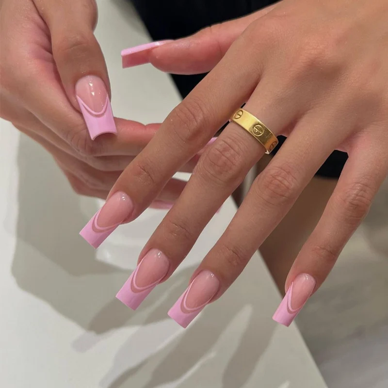 Glamorous Glittery Stiletto Press-On Nails Stornfield