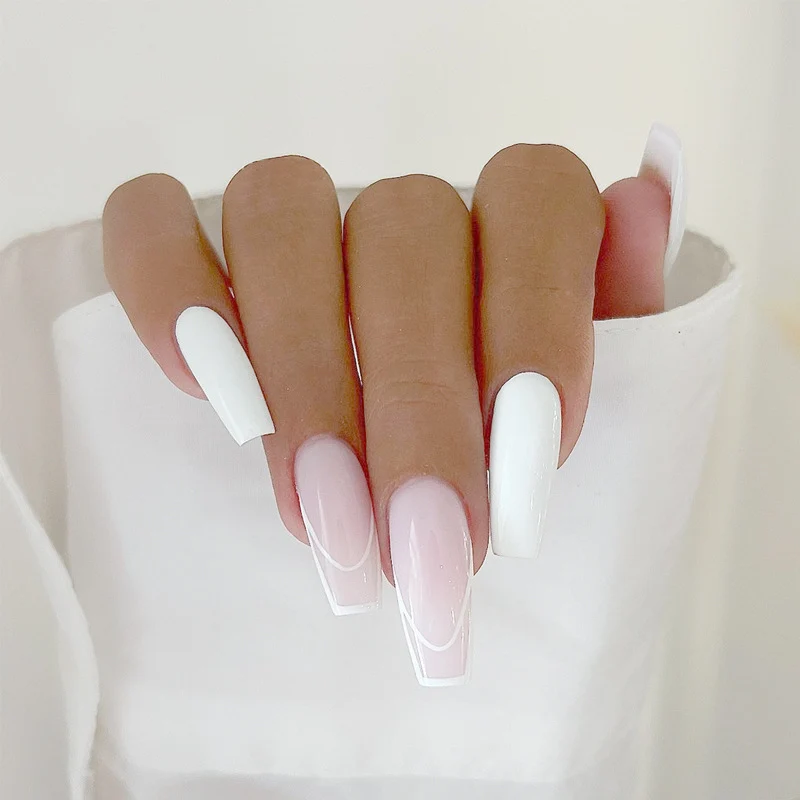 Glamorous Glittery Stiletto Press-On Nails Stornfield