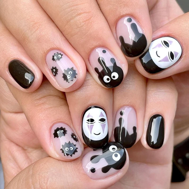 Glamorous Glittery Stiletto Press-On Nails Stornfield