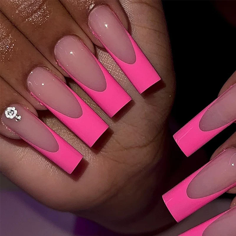 Glamorous Glittery Stiletto Press-On Nails Stornfield