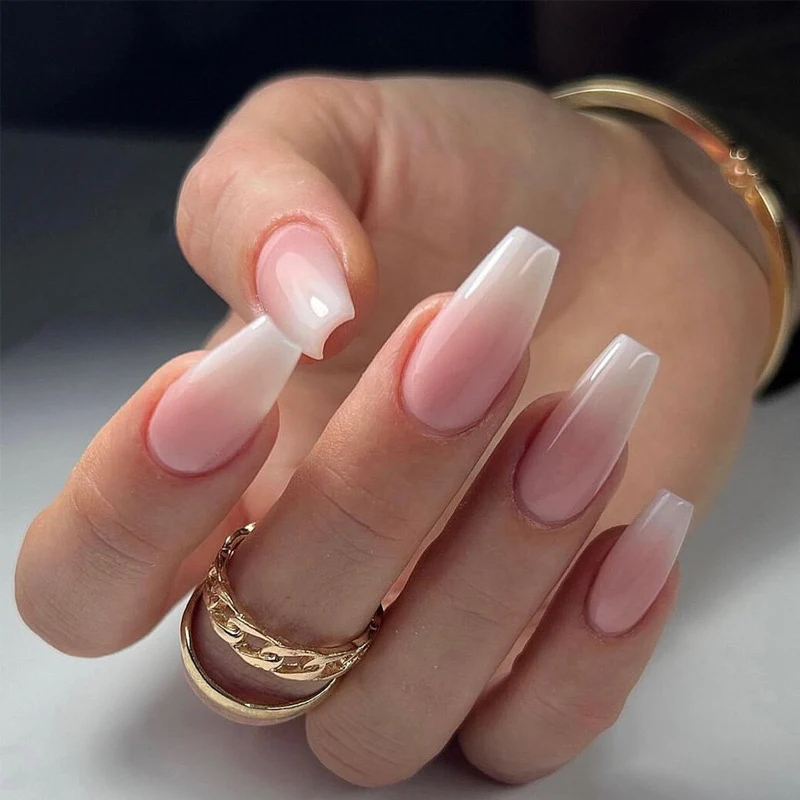 Glamorous Glittery Stiletto Press-On Nails Stornfield