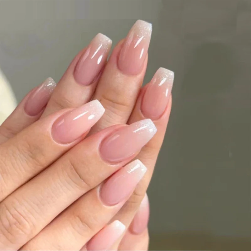 Glamorous Glittery Stiletto Press-On Nails Stornfield