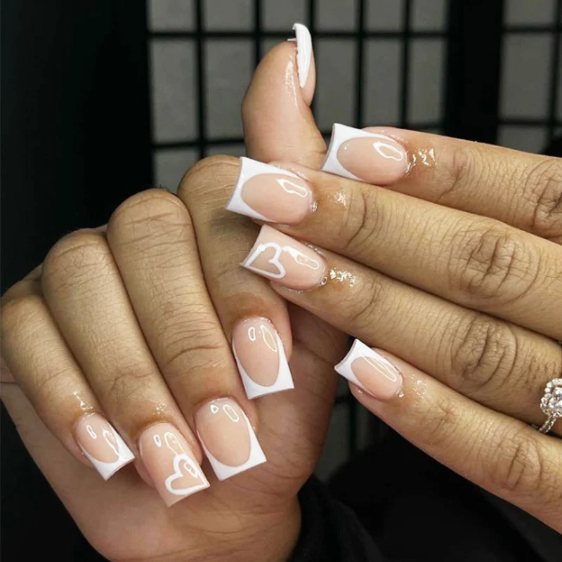 Glamorous Glittery Stiletto Press-On Nails Stornfield