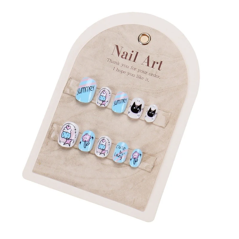 Fun-Themed Cartoon Press-On Nail Set Stornfield