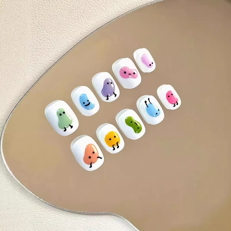 Fun Cartoon-Themed Press-On Nail Set Stornfield