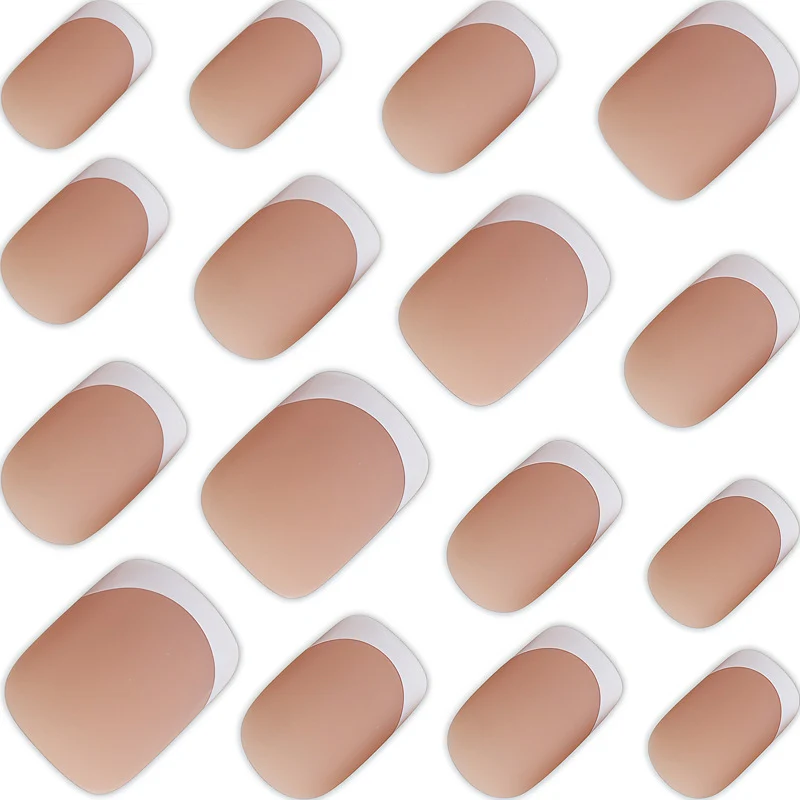 French Tip Nail Design Stornfield