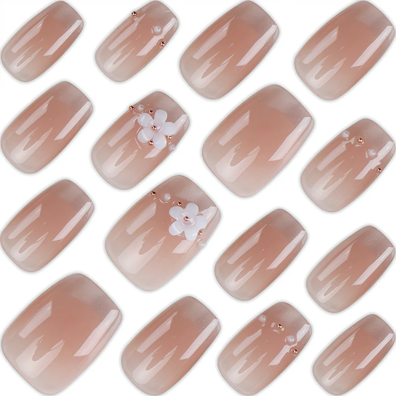 Floral Design Press-On Nail Art Stornfield