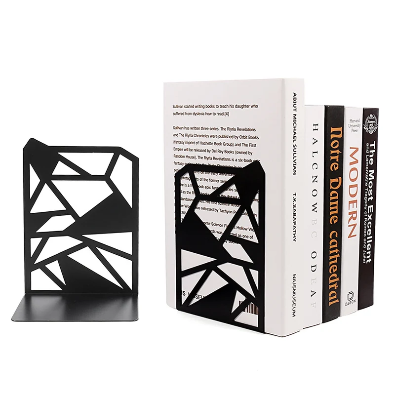 Künstlerische Vogel-Themen-Bücherstützen