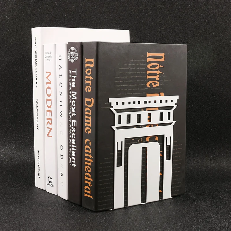 Künstlerische Architektonische Buchstützen