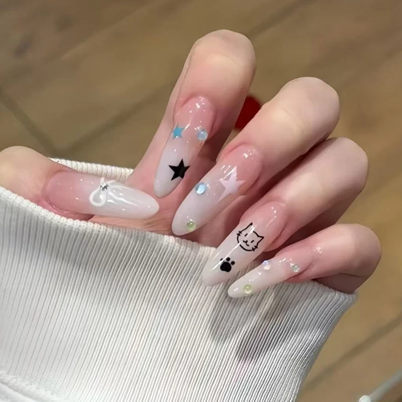 Elegant Nail Art Press-On Nails Stornfield