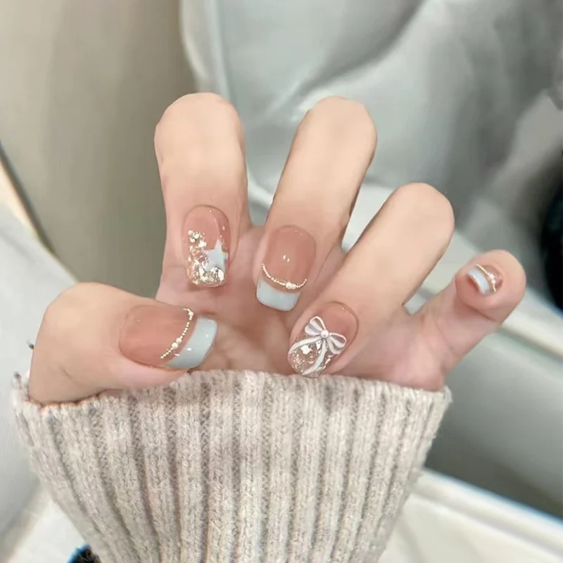 Elegant Nail Art Press-On Nails Stornfield