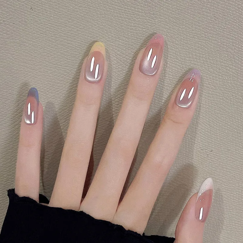 Trendy Ombre Press-On Nail Set Stornfield