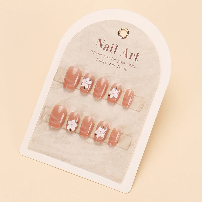 Themed Nail Art Press-On Nails with Cute Character and Bow Designs Stornfield