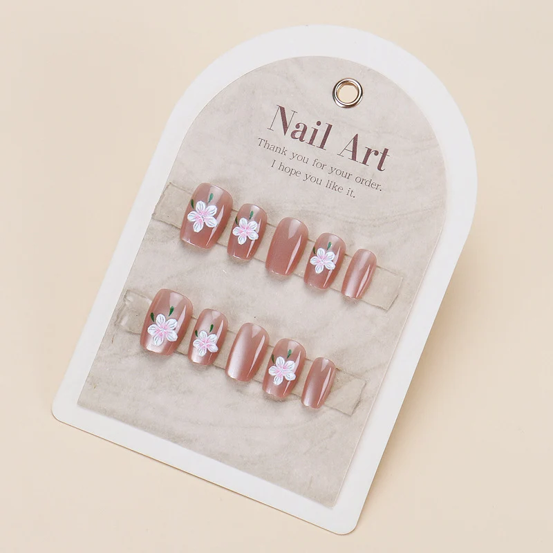 Themed Nail Art Press-On Nails with Cute Character and Bow Designs Stornfield