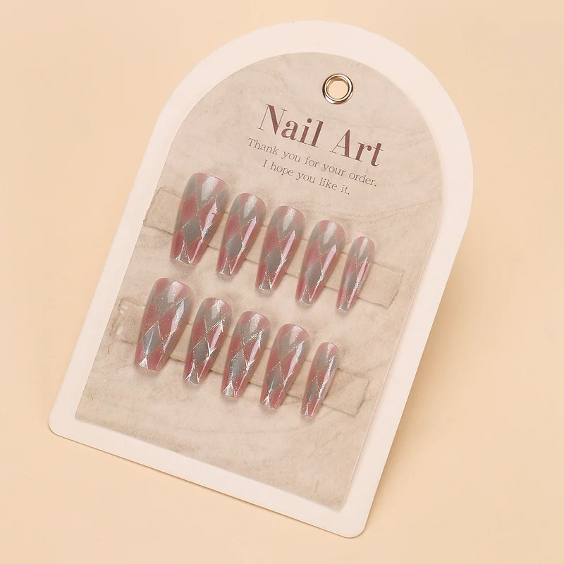Themed Nail Art Press-On Nails with Cute Character and Bow Designs Stornfield