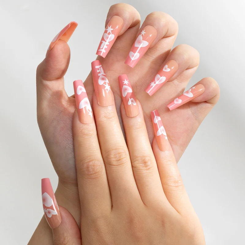 Themed Long Press-On Nails Stornfield