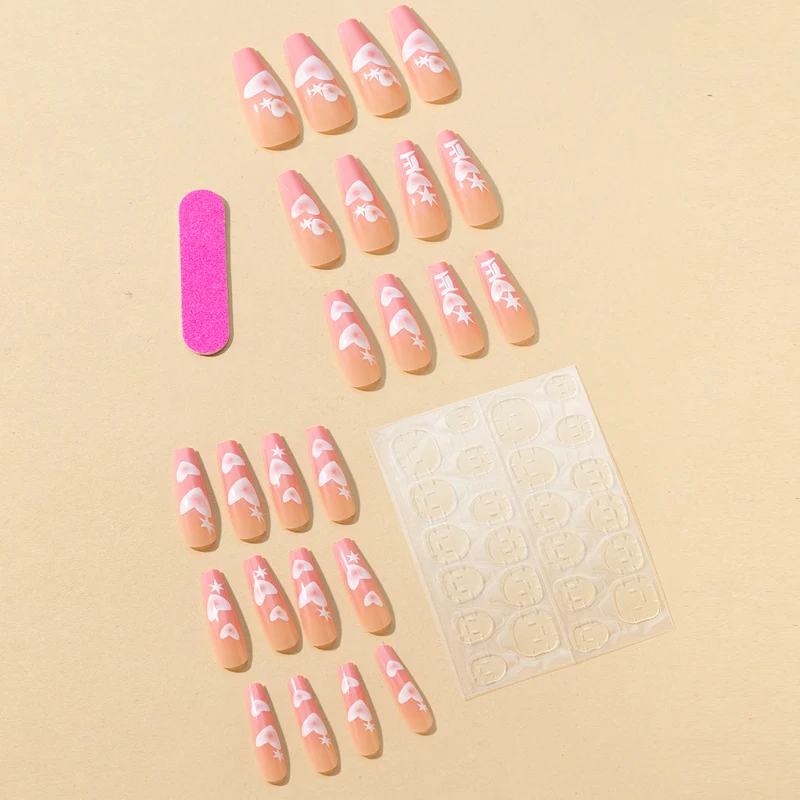 Themed Long Press-On Nails Stornfield