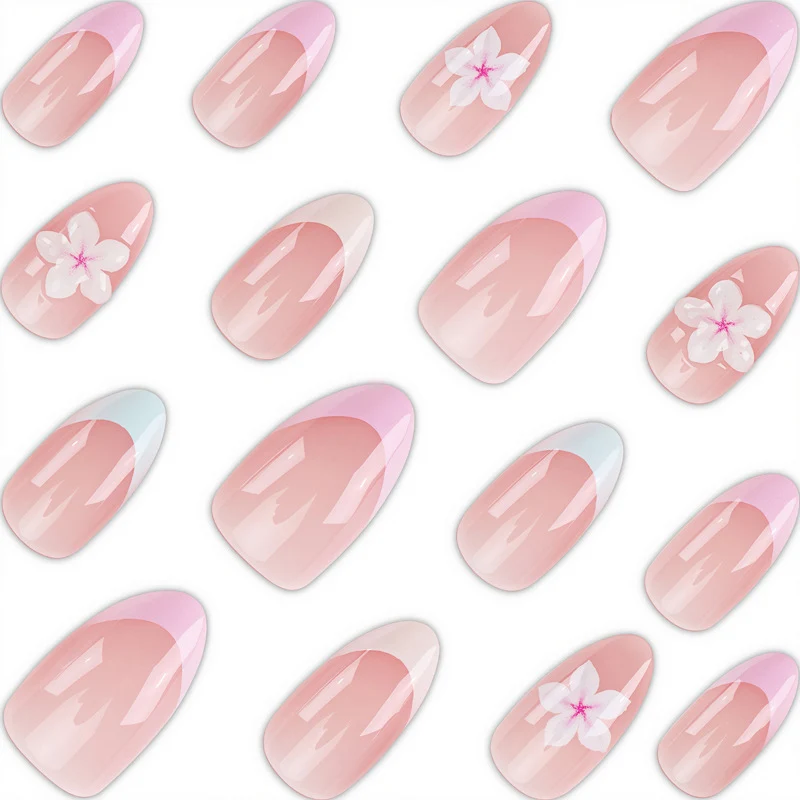 Floral Art Press-On Nails Stornfield