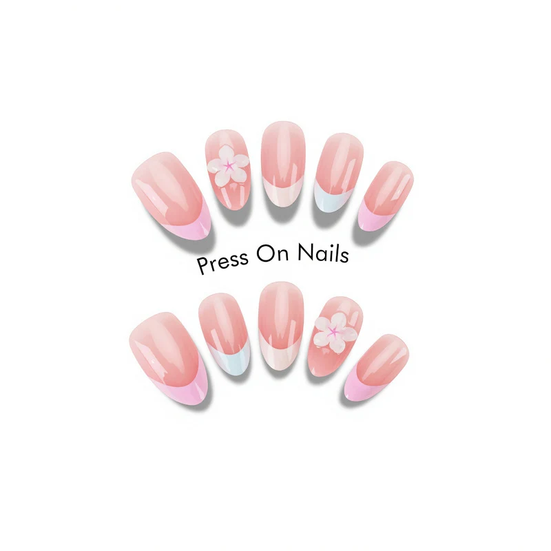 Floral Art Press-On Nails Stornfield