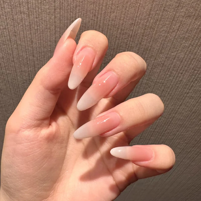 Elegant Stiletto Press-On Nails with Ombre Finish Stornfield
